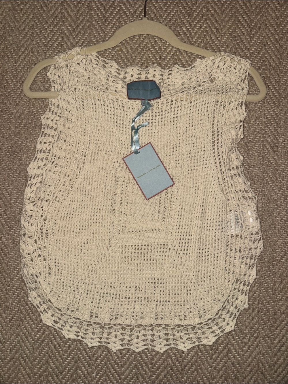 Lassoff Crochet Tank
Reformation x Courtney Grow